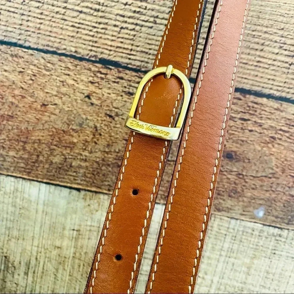 Flavi Vismano Vintage Italian Leather Crossbody - Picture 6 of 10